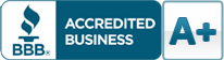 BBB Accredited - A+ Rating